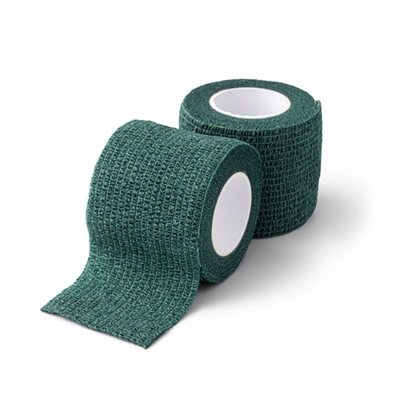 Kruuse Vet-Flex Bandage Grøn 5 cm 1 stk